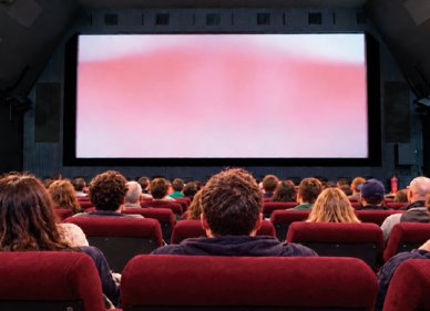 映画館の客席